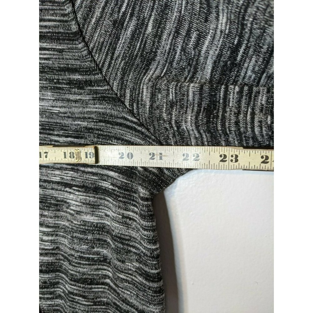 Juicy Couture Velour Velvet Jacket Hoodie Gray Black Large Rhinestone Pockets - Picture 7 of 8